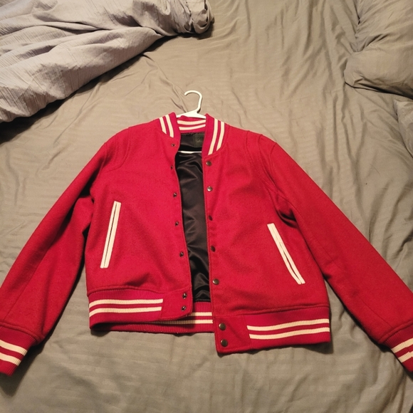 Richie Le collection Other - Richie Le collection, Red varsity bomber jacket, size medium